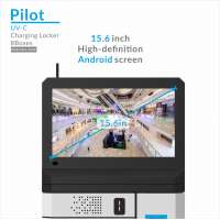 Trending 2020 public phone charging locker multi device  High Technology Design Restaurant Cell Phone Charging Station