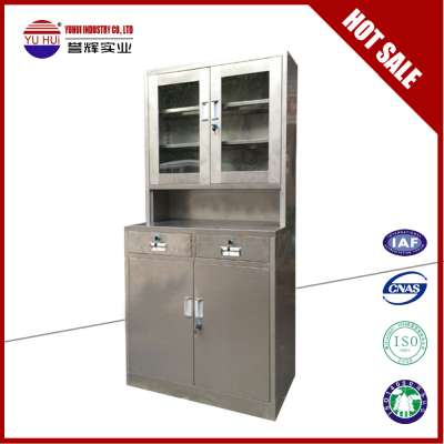 lockable steel kitchen storage cabinet